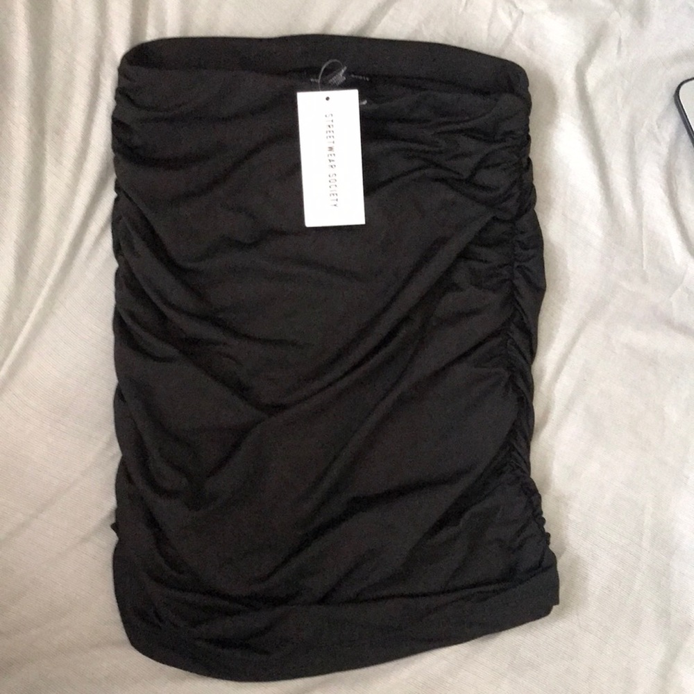 Black skirt